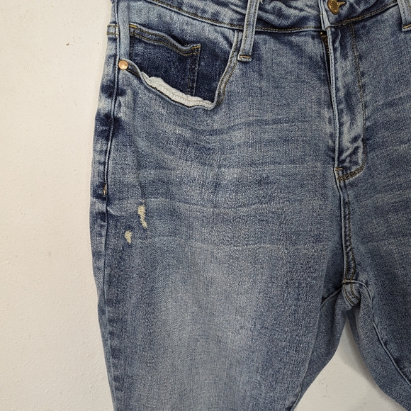 Judy Blue Boyfriend Distressed size 20W - Picture 4 of 9
